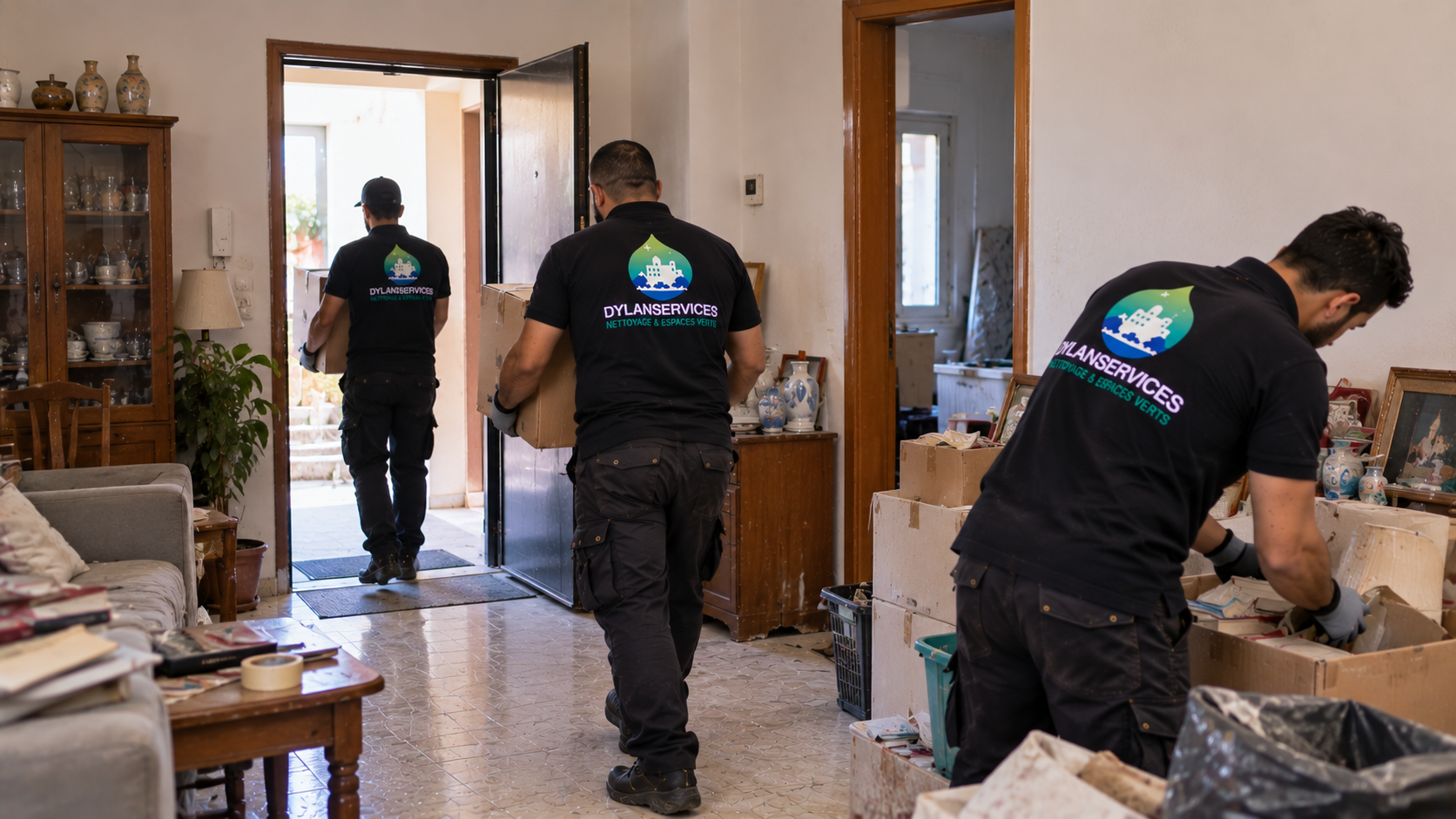 إفراغ الأماكن